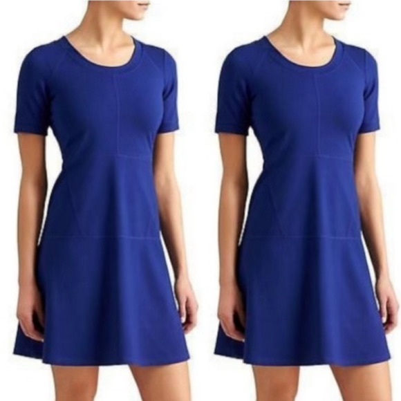 Athleta Dresses & Skirts - Athleta, deep blue, A line, gently used in excellent condition.